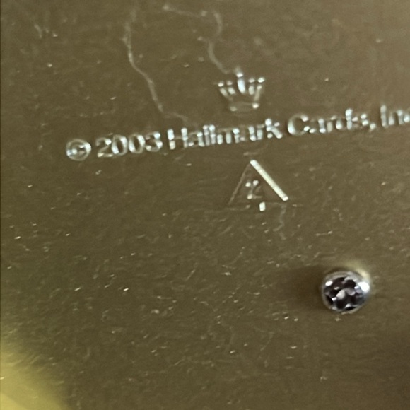 Hallmark 2003 Series #2 Jewelry Box Collection Ornament. No Box - Picture 12 of 12